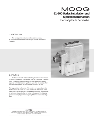 61-600 Series Valves Installation and Operation Instruction | Manualzz