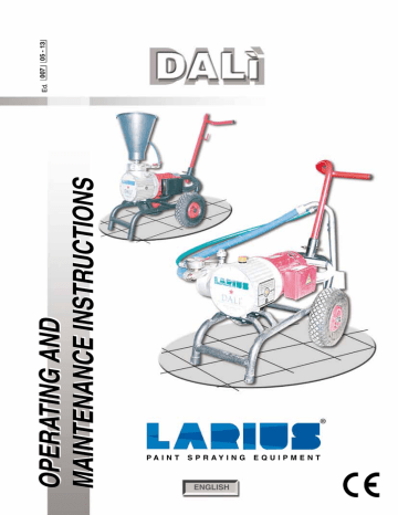Larius DALI Operating And Operating And Maintenance Instructions | Manualzz Larius DALI Operating And Operating And Maintenance Instructions | Manualzz