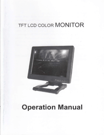 Chinavision CVFQ-E271 Operation Manual | Manualzz