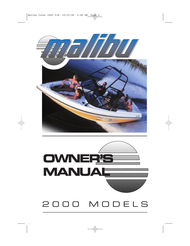 Malibu Boat Service Manual