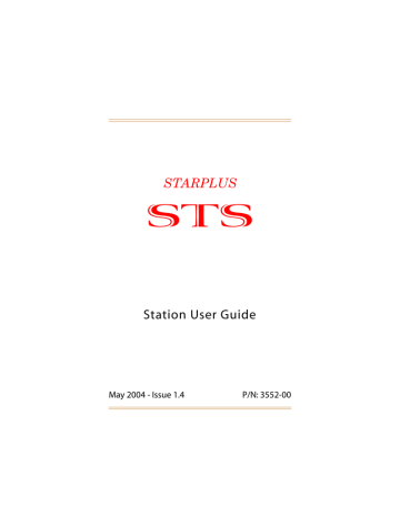 Vodavi STARPLUS STS User manual | Manualzz