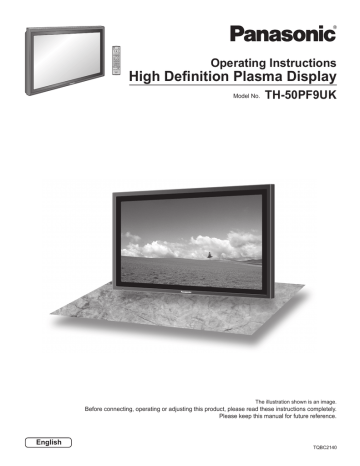 Panasonic TH-50PF9UK Users Manual Panasonic TH-50PF9UK Users Manual