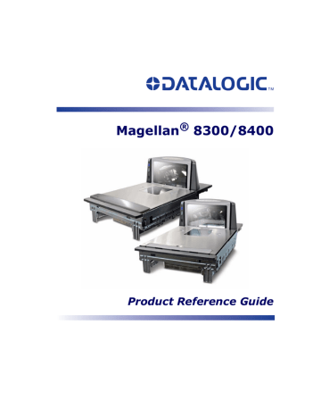 Datalogic MAGELLAN 8300 Product Reference Manual | Manualzz Datalogic MAGELLAN 8300 Product Reference Manual | Manualzz