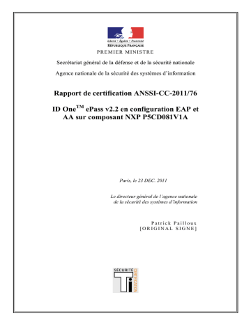 Secrétariat général de la défense et de la sécurité nationale Secrétariat général de la défense et de la sécurité nationale