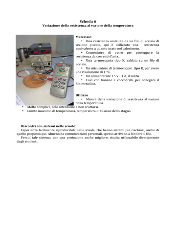Scheda 6 Scheda 6