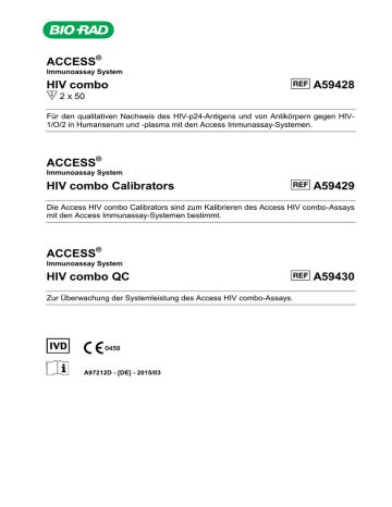 ACCESS HIV combo A59428 ACCESS HIV combo A59428