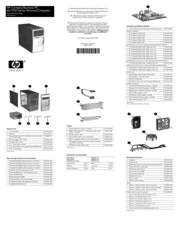 HP Compaq dx7200 Microtower PC User manual HP Compaq dx7200 Microtower PC User manual