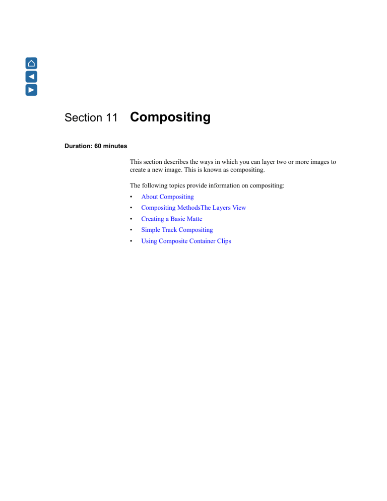 Section 11 Compositing - Avid DS Support Center Section 11 Compositing - Avid DS Support Center