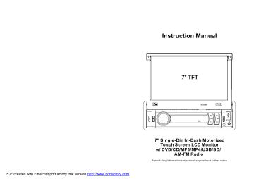 4.5 Select Chapter/Track with Root Menu. Pyle PL75DL | Manualzz 4.5 Select Chapter/Track with Root Menu. Pyle PL75DL | Manualzz