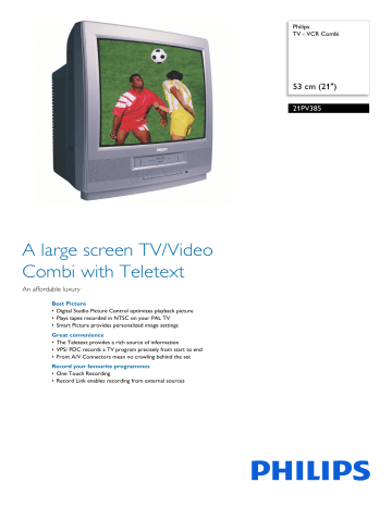 21PV385/01 Philips TV 21PV385/01 Philips TV