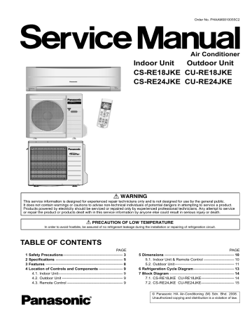Panasonic Air Conditioner Panasonic Air Conditioner