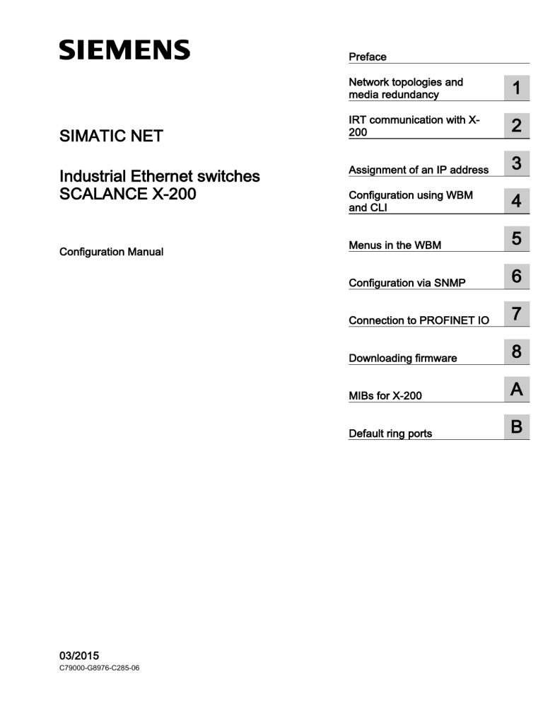 scalance x-200 scalance x-200