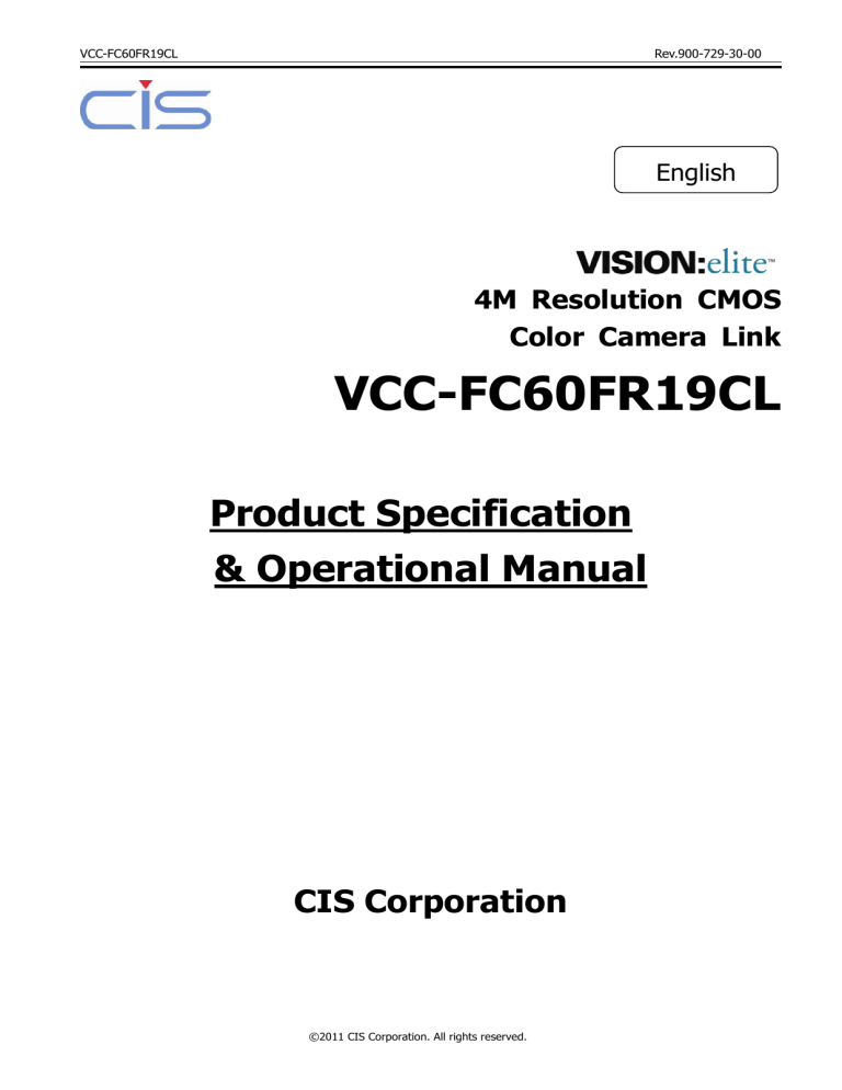 VCC-FC60FR19CL VCC-FC60FR19CL