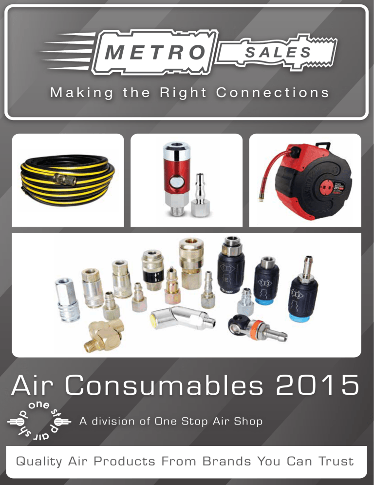 Air Consumables 2015 Air Consumables 2015
