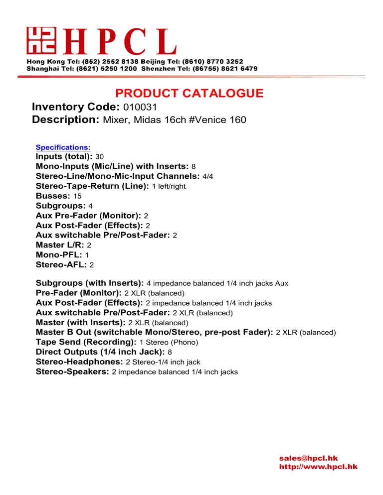 PRODUCT CATALOGUE PRODUCT CATALOGUE