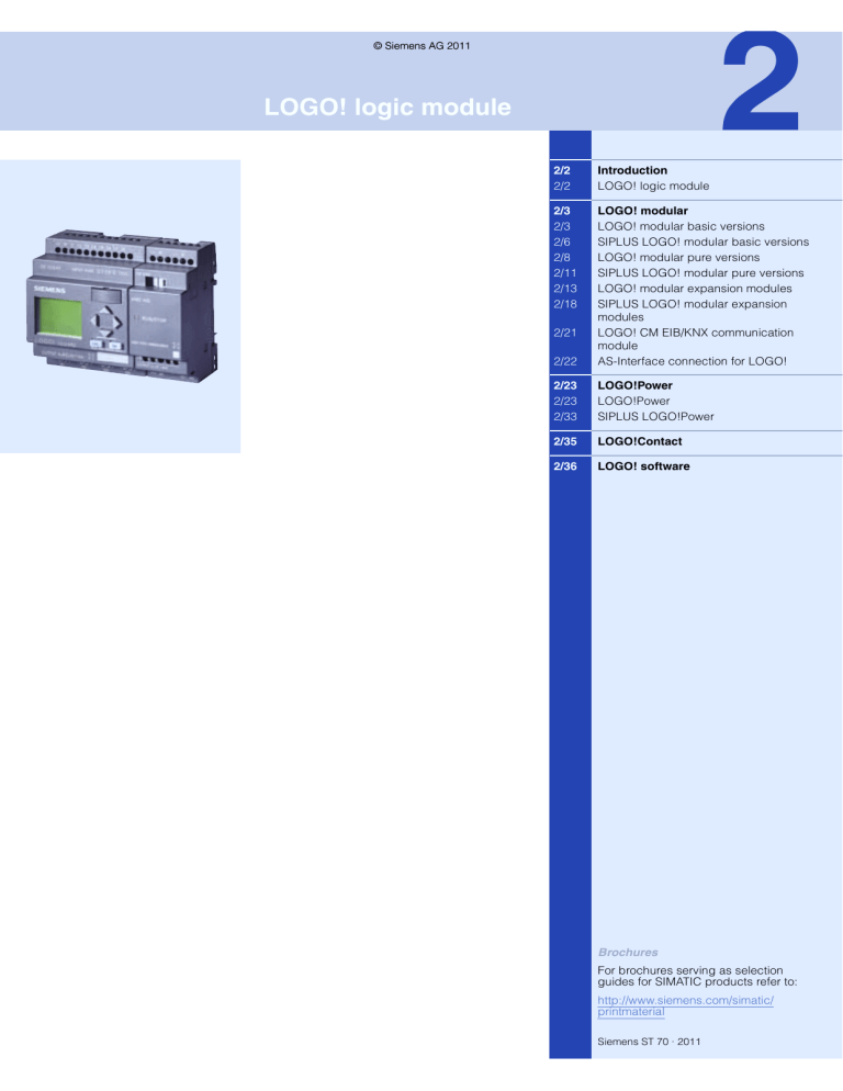 LOGO! logic module - Hyper Tech Environmental Ltd LOGO! logic module - Hyper Tech Environmental Ltd