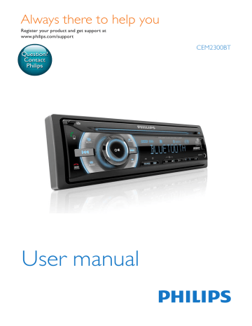 Philips CEM2300BT/55 User manual Philips CEM2300BT/55 User manual