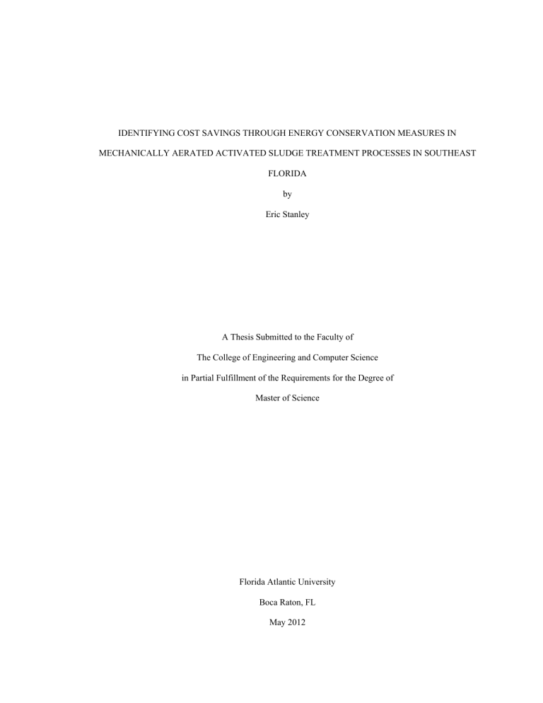 identifying cost savings through energy conservation measures in identifying cost savings through energy conservation measures in