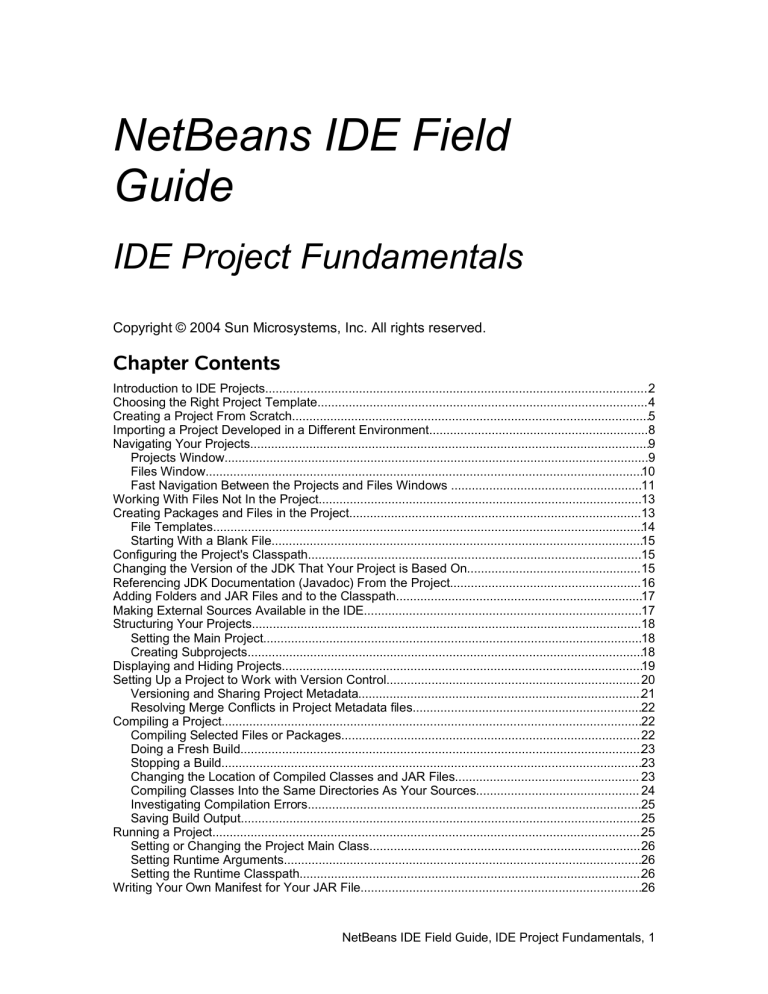 book - Projects Chapter book - Projects Chapter