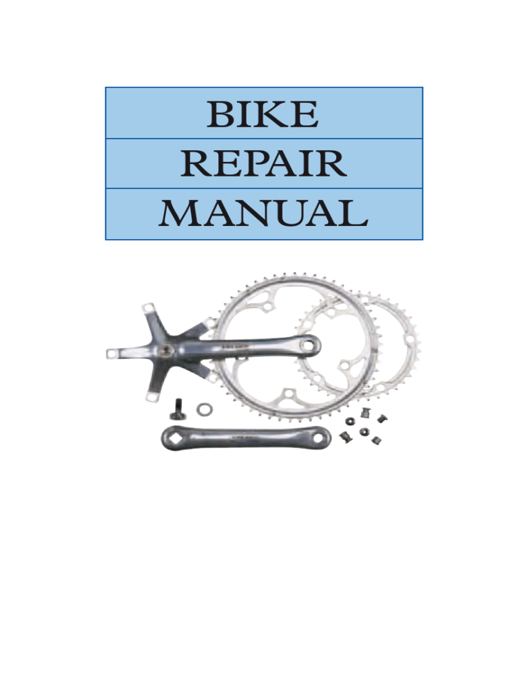 bike repair manual bike repair manual