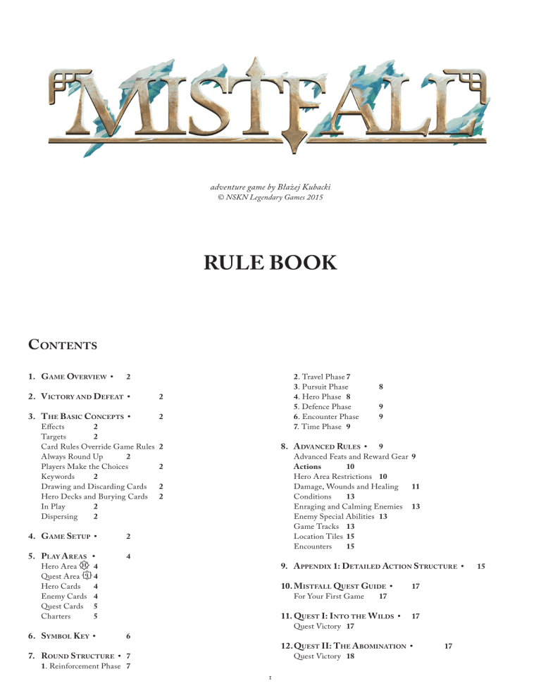 RULE BOOK - Red meeple RULE BOOK - Red meeple
