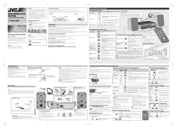 JVC UX-EP100 Stereo System User manual | Manualzz