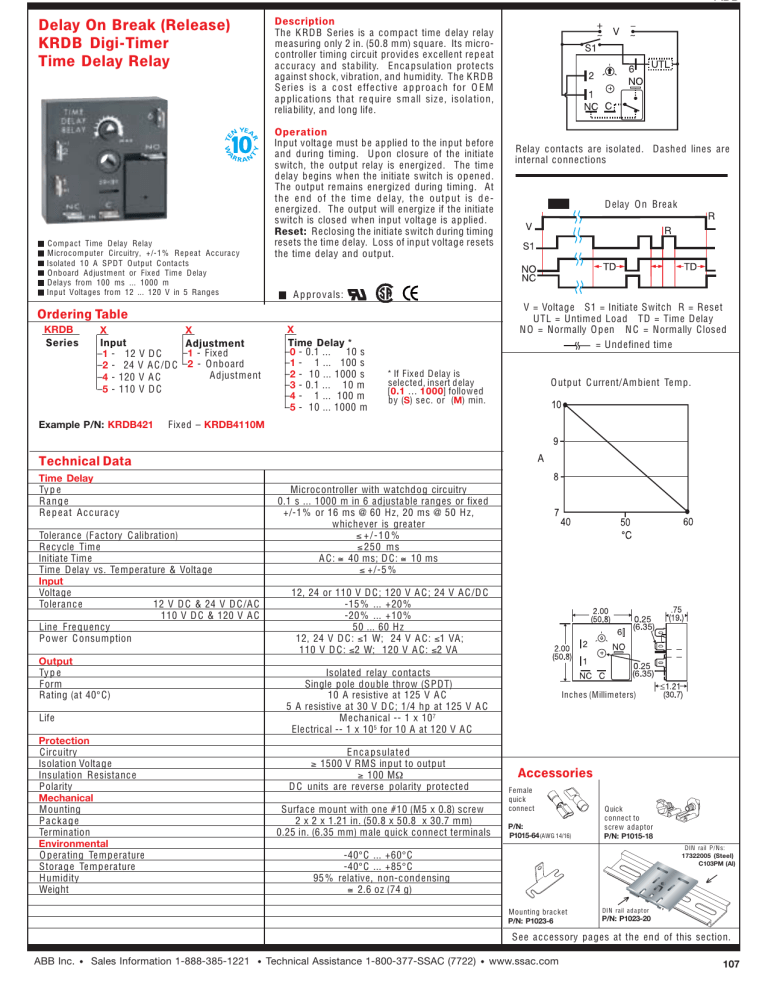 Using the SSAC TD Relay Using the SSAC TD Relay
