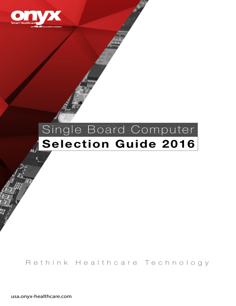 SBC brochure - Onyx Healthcare SBC brochure - Onyx Healthcare