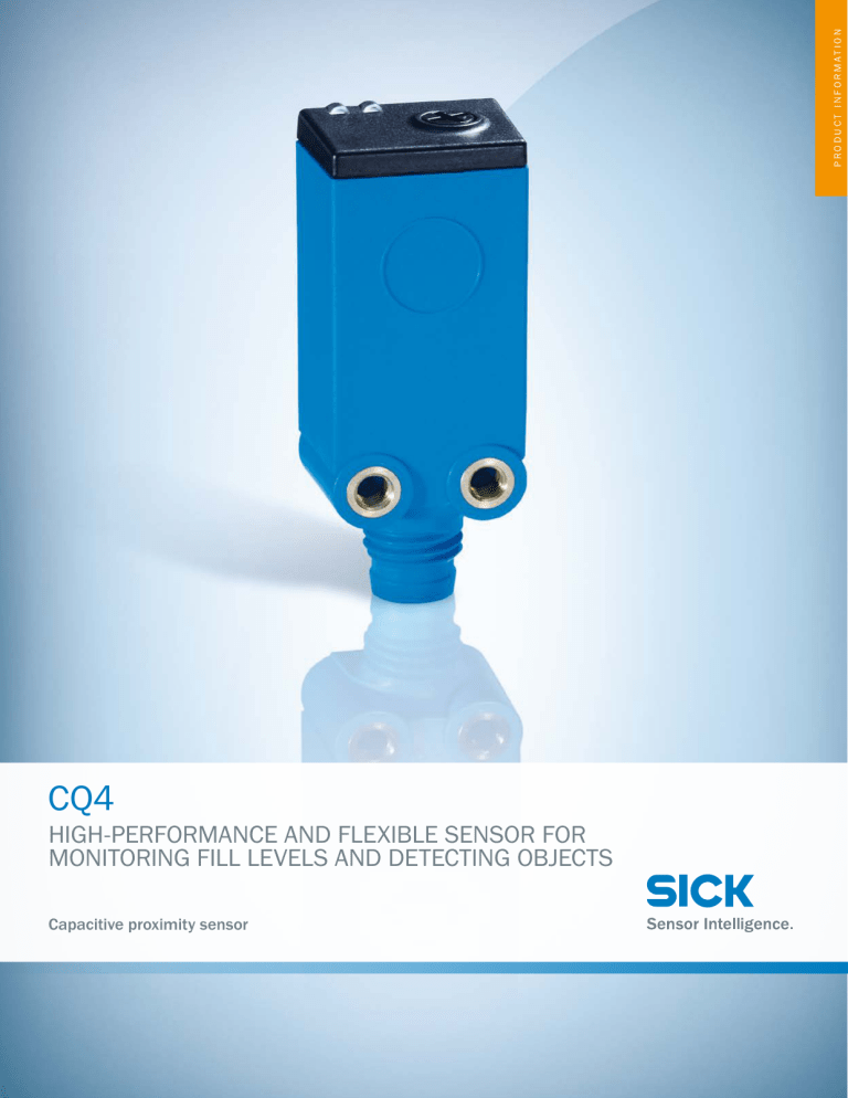 HigH-performanCe and flexible sensor for monitoring fill levels and HigH-performanCe and flexible sensor for monitoring fill levels and