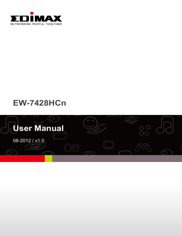 Edimax EW-7428HCn User manual | Manualzz Edimax EW-7428HCn User manual | Manualzz
