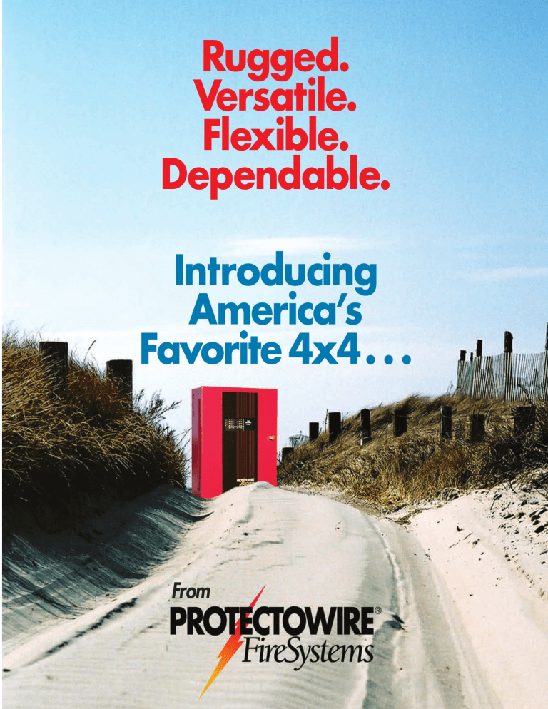 Introducing America`s Favorite4x4... Rugged. Versatile. Flexible Introducing America`s Favorite4x4... Rugged. Versatile. Flexible
