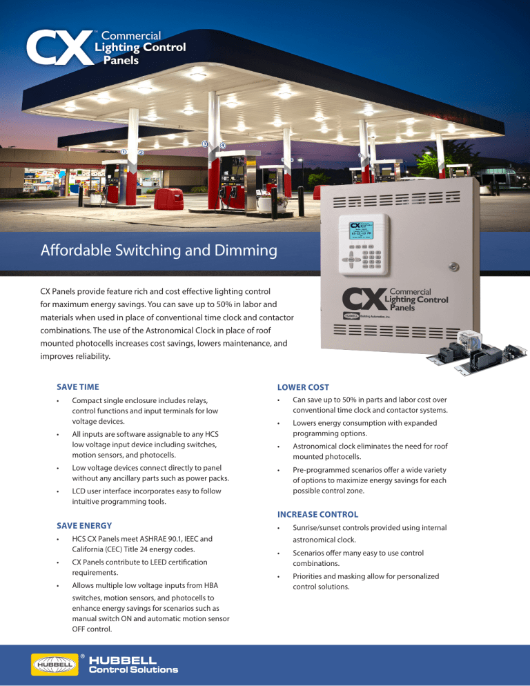 Affordable Switching and Dimming Affordable Switching and Dimming