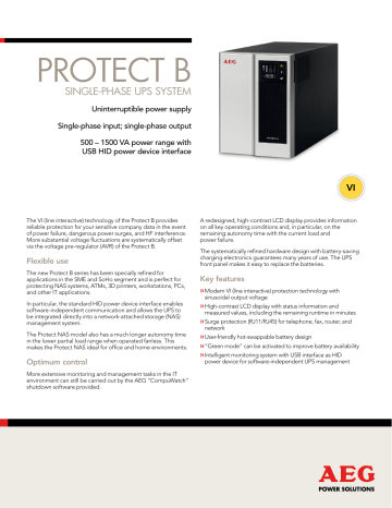 Flyer Protect B / NAS Flyer Protect B / NAS