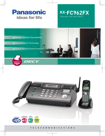 KX-FC962FX - CNET Content Solutions KX-FC962FX - CNET Content Solutions