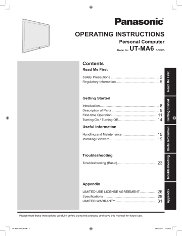 OPERATING INSTRUCTIONS OPERATING INSTRUCTIONS