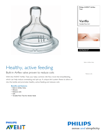 SCF635/27 Philips Teat SCF635/27 Philips Teat