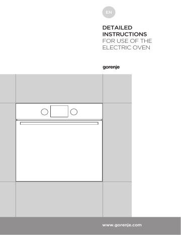 detailed instructions for use of the electric oven detailed instructions for use of the electric oven
