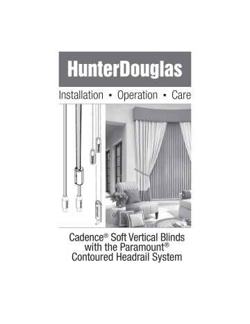 Cadence® Soft Vertical Blinds Cadence® Soft Vertical Blinds