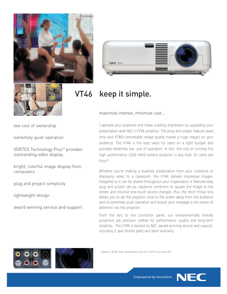 NEC 070305 SPEC_VT46 NEC 070305 SPEC_VT46