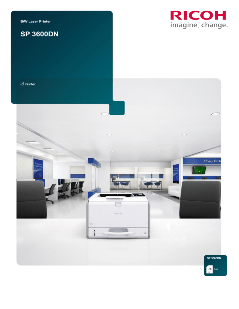 SP 3600DN SP 3600DN