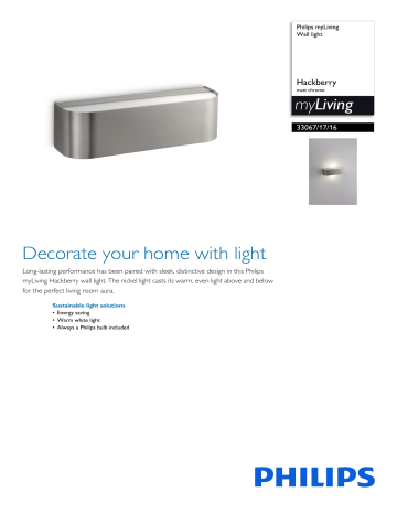 330671716 Philips Wall light 330671716 Philips Wall light