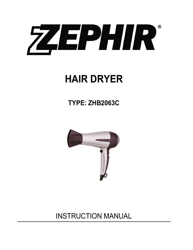 hair dryer - Westim SpA hair dryer - Westim SpA