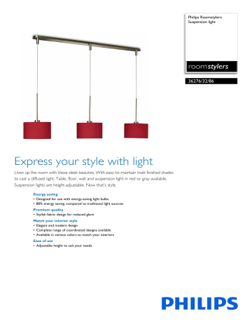 362763286 Philips Suspension light 362763286 Philips Suspension light