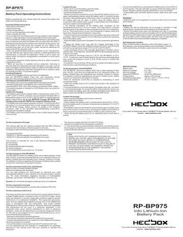 HEDBOX-RP-BP975-User HEDBOX-RP-BP975-User