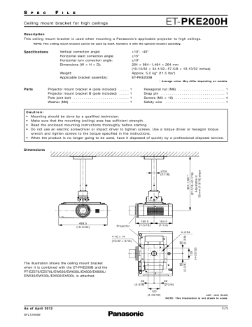 Panasonic ETPKE200H User manual Panasonic ETPKE200H User manual