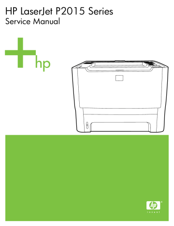 HP LaserJet P2015 Series Service Manual - ENWW HP LaserJet P2015 Series Service Manual - ENWW