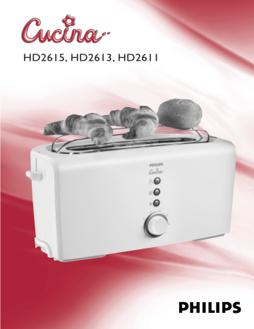 HD2615, HD2613, HD2611 HD2615, HD2613, HD2611