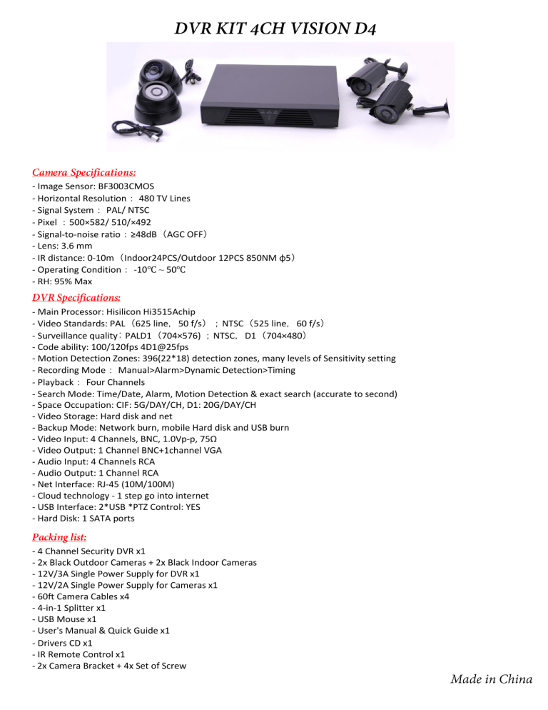 PAL/ NTSC PAL/ NTSC