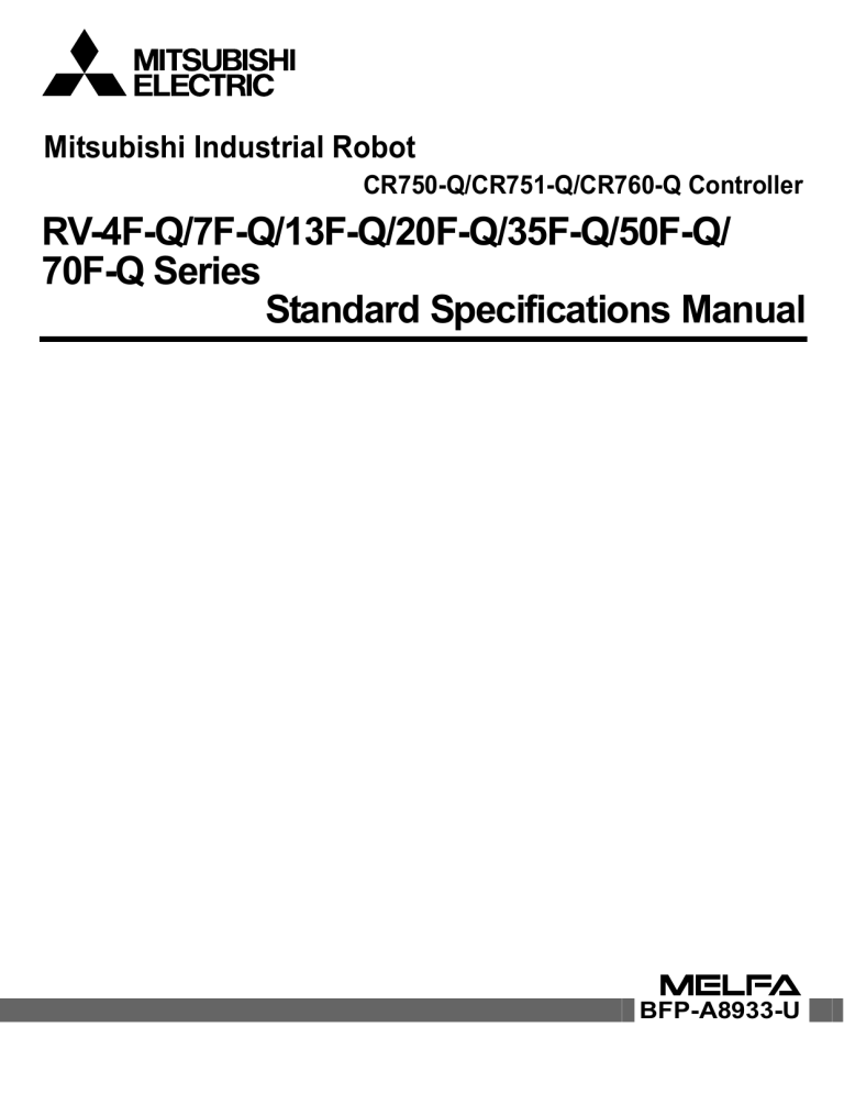 RV-4F-Q/7F-Q/13F-Q/20F-Q/35F-Q/50F-Q/70F-Q Series RV-4F-Q/7F-Q/13F-Q/20F-Q/35F-Q/50F-Q/70F-Q Series