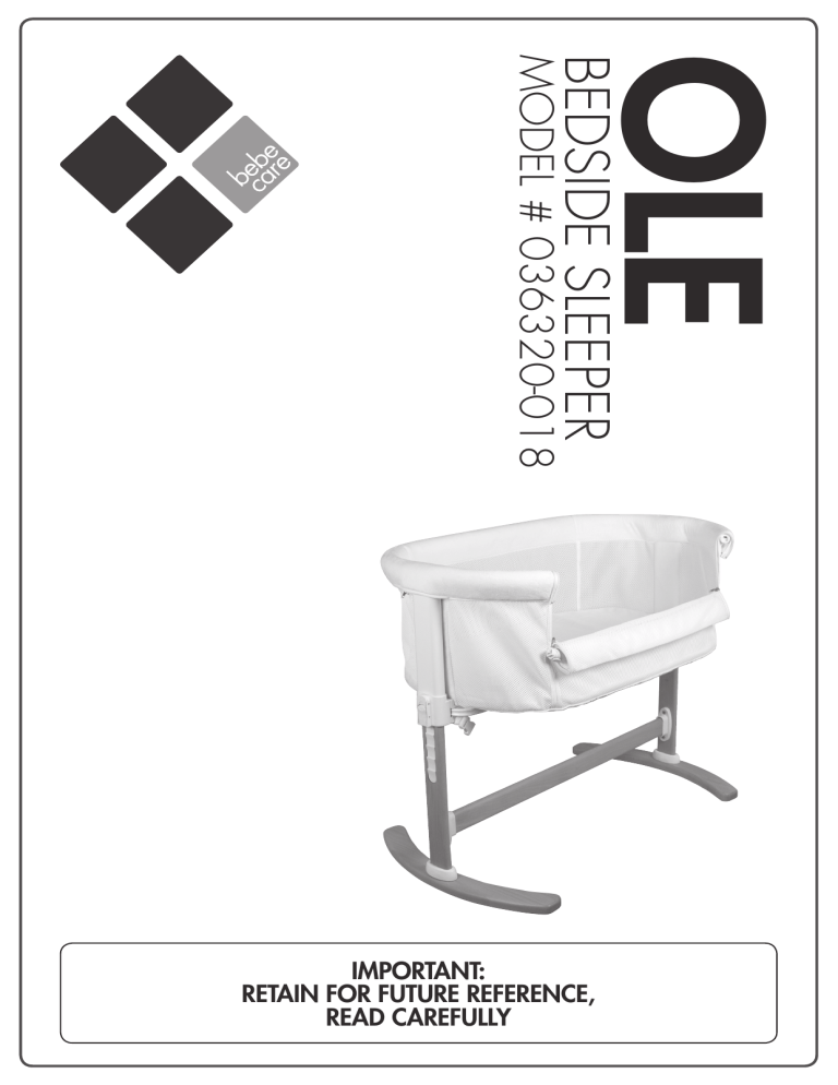 OLEBEDSIDE SLEEPERMODEL # 036320-018 OLEBEDSIDE SLEEPERMODEL # 036320-018